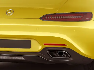 Mercedes GT AMG 3D model