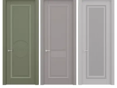 Door set 3D model