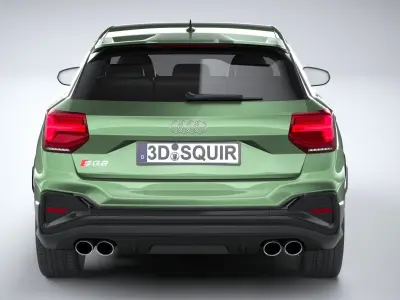 Audi SQ2 2021 3D model
