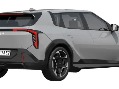 Kia EV4 Hatchback GT-Line 2026 3D model