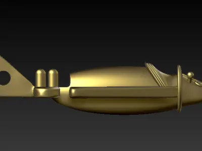 Inca Plane Free 3D print model