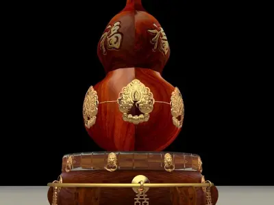 Chinese  gourd  3D model