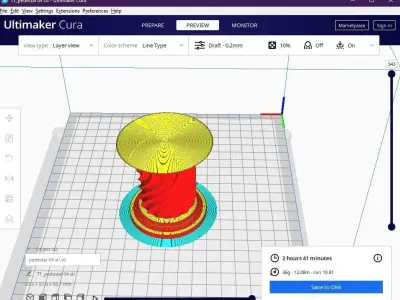 pedestal 04 3D print model