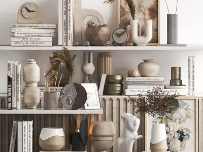 Decorative set 03 3D model get