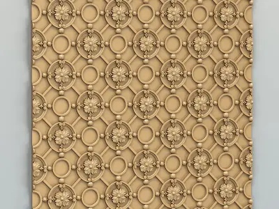 Wall panel 018 3D model