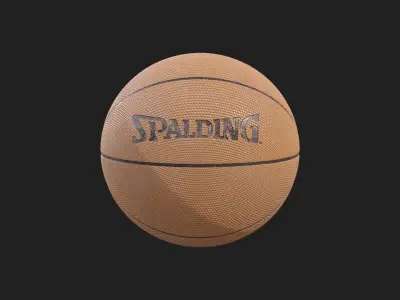 Basketball 3D model 5