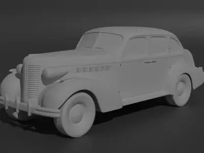 Buick Special 1938 3D print model