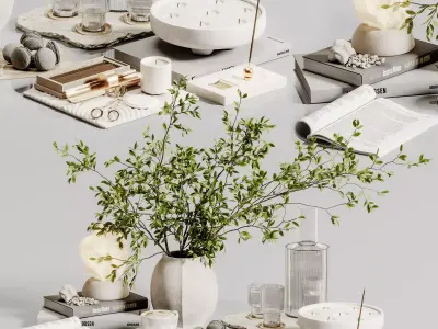 decorative set 147 3D model