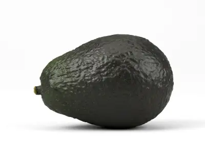 Photorealistic Avocado 3D Scan 3D model