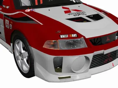 Mitsubishi EVO V 3D model