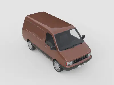 Generic Classic Van 1988 3D model