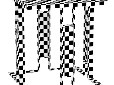 Carina Side Table by Elve Luxury 3D model