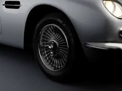 Aston Martin DB5 1964 3D Model  3D model