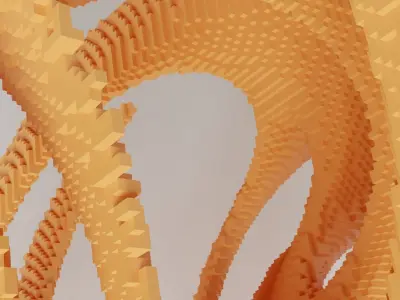 Abstract Model V11 3D model