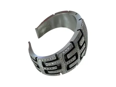 Viking Age Bracelet 3D print model