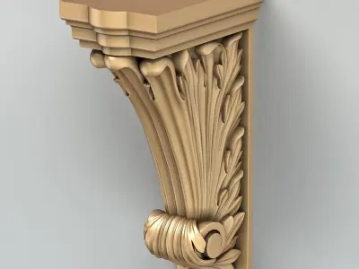 Corbel 008 3D model