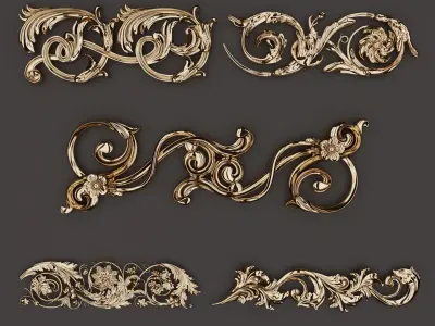 Trim Ornament 132  3D model