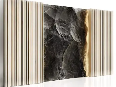 Ripple wall 3D model