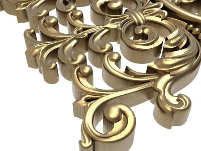  decorative pattern ready for 3D printing 3D model