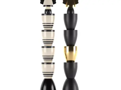 ROMETTI TOTEM IL CELEBRANTE Low-poly 3D model