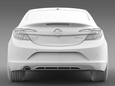 Buick Regal FlexFuel 2015 3D model