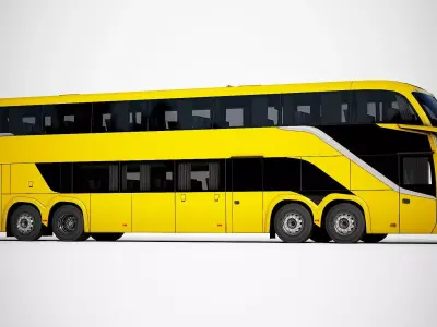 Comil Invictus DD Low-poly 3D model