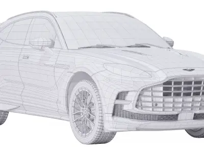 Aston Martin DBX 707 2023 3D model