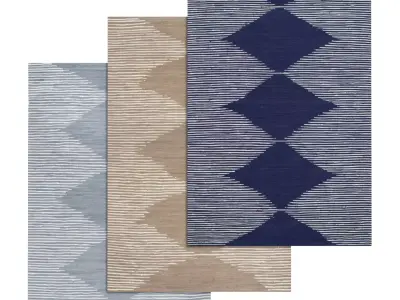 Rug Set 1318 3D model