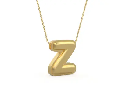 Model 1208 Y Initial Letters Charm Balloon 20mm 3D print model