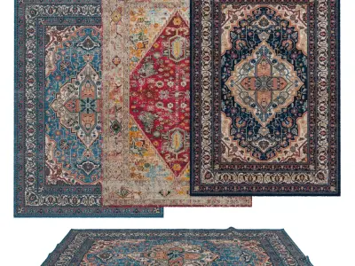 Rugs No 996 Low-poly 3D model