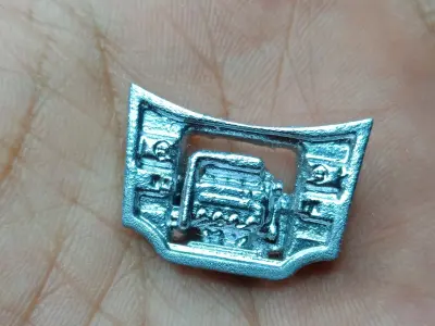 1 64 Scale D16 Engine Diecast Hot Wheels EG  3D print model