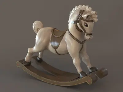 Rocking Horse 3D model