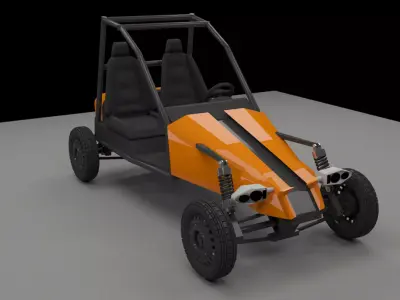 Buggy Car 3D model