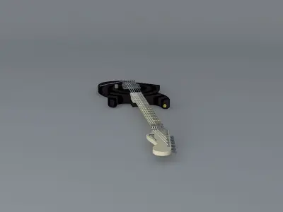 Charvel Eddie Ojeda model Free 3D model