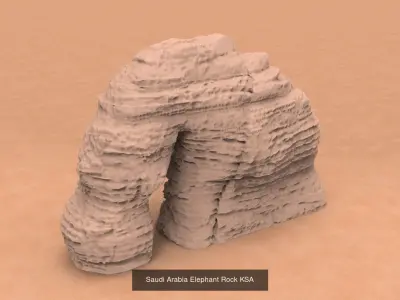 Saudi Arabia Landmarks Collection for 3D Printing  