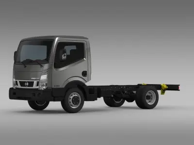Nissan NT400 Cabstar 2014 Chassi 3D model