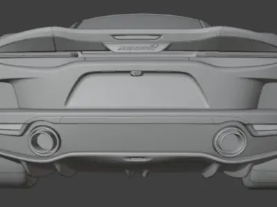 McLaren GT 3D model by osur1offical