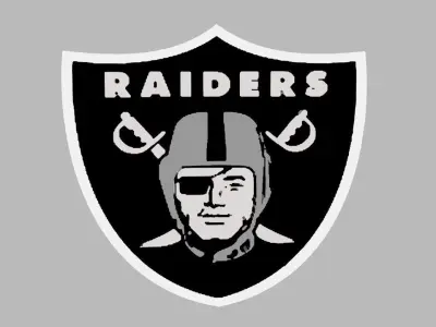 Las Vegas Raiders Team Logo 3D model