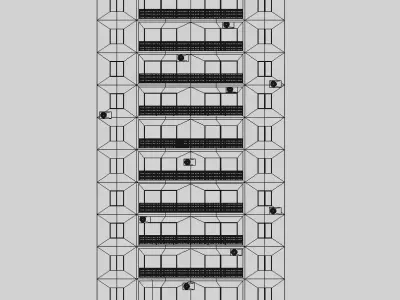 Buenos  Aires Style Building 3 3D model