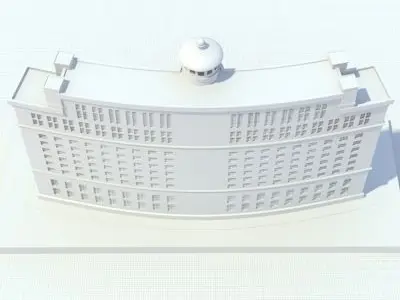 Luxury Hotel 3D model