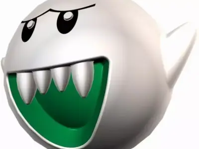 Boo Mario bros Free 3D model