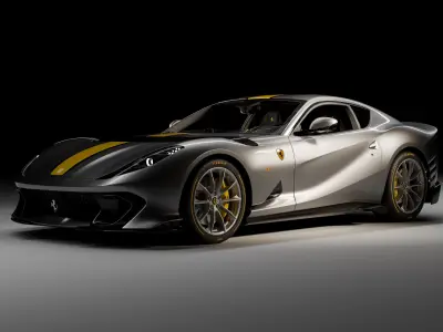 Ferrari 812 Competizione 3D model