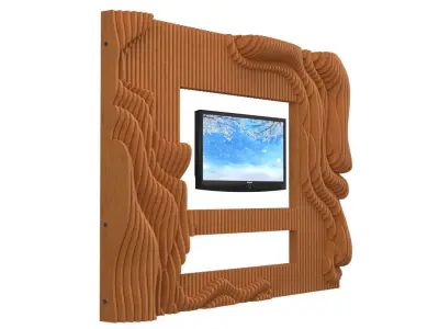 Parametric TV 3D model 08 3D model