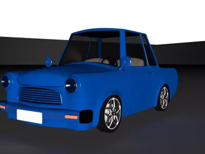 Cartoon Car 3D model