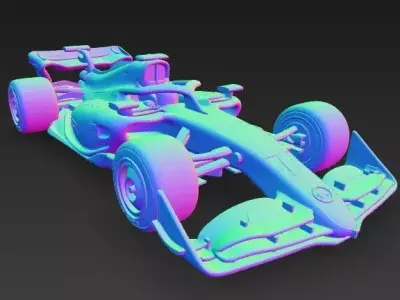 Formula1-Auto 3D print model