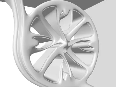 Bracket 2 decorative corbel 3D model
