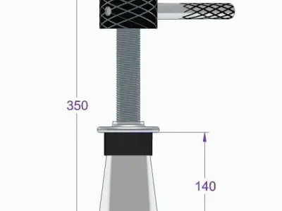 Lifiting weights 3D model