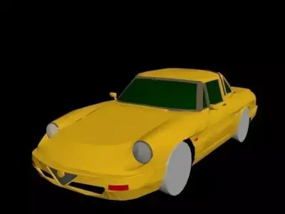 porsche alfa romeo Free 3D model