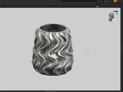 vase 3d print 482 3D print model