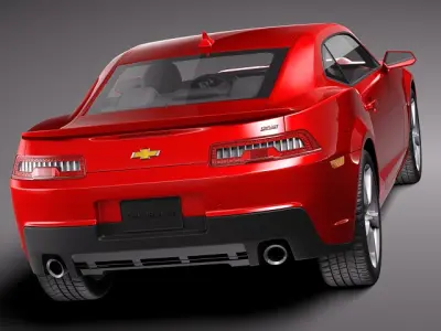 Chevrolet Camaro ZL1 - 2012 3D model